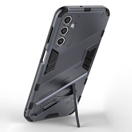 Samsung Galaxy A24 Hybrid Tough Cover with Kickstand - Grey