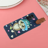 Samsung Galaxy A14 (5G) Flexible Plastic Case 3D - Owl