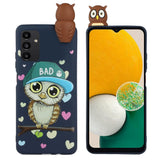 Samsung Galaxy A34 (5G) Flexible Plastic Case 3D - Owl