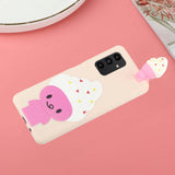 Samsung Galaxy A54 (5G) Flexible Plastic Case 3D - Ice Cream