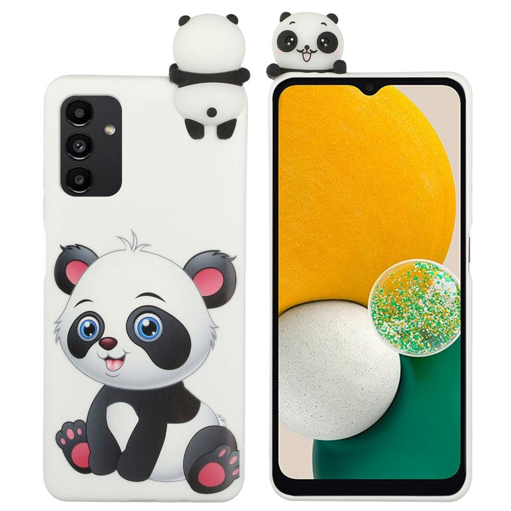 Samsung Galaxy A54 (5G) Flexible Plastic Case 3D - Panda