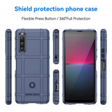 Sony Xperia 10 V Rugged Shield Series Tough Case - Dark Blue