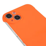 iPhone 14 Hard Plastic Frameless Case - Orange