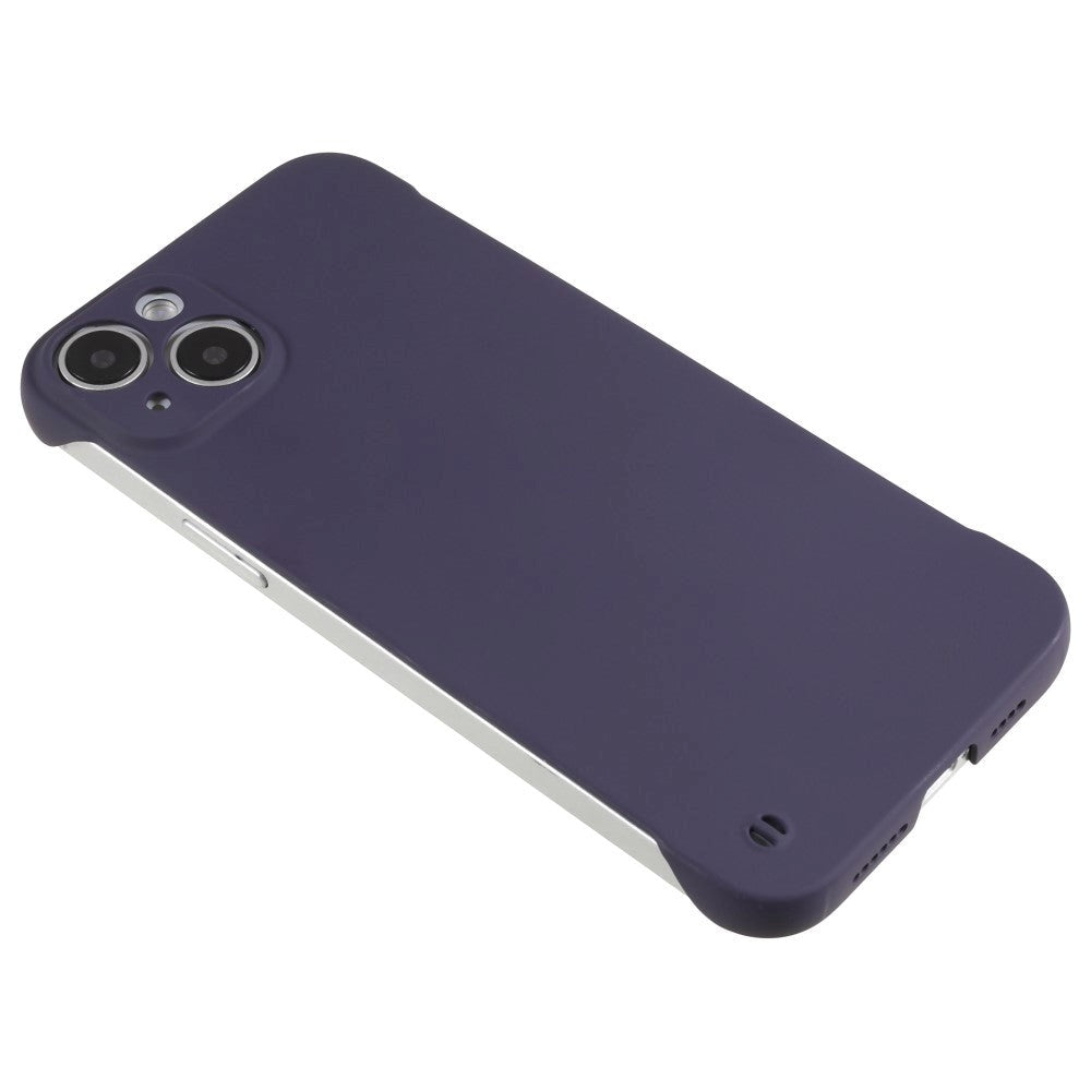 iPhone 14 Hard Plastic Frameless Case - Dark Purple