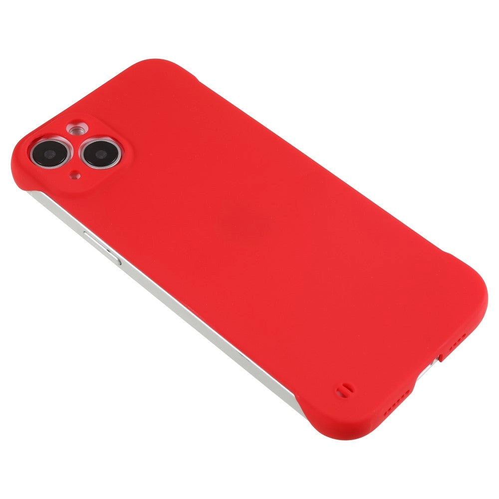 iPhone 14 Hard Plastic Frameless Case - Red