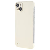 iPhone 14 Hard Plastic Frameless Case - White