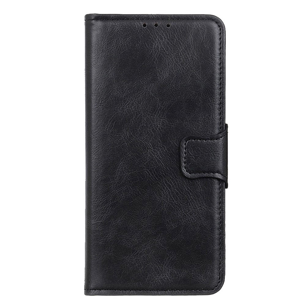 Xiaomi Redmi Note 12 (4G) Leather Case w. Wallet & Stand Function - Black