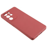 EIDERWOOD Samsung Galaxy S21 Ultra Lined Flexible Plastic Case - Dark Red