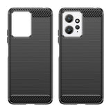 Xiaomi Redmi Note 12 (4G) Brushed Carbon Case - Black