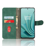 OnePlus Nord 3 (5G) Leather Flip Case with Wallet and Stand Function - Green