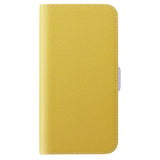 Samsung Galaxy A24 Litchi Leather Wallet Case with Magnetic Closure - Yellow