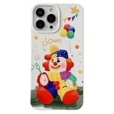 iPhone 13 Pro Flexible Plastic Case w. Motif - Clown