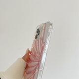 iPhone 13 Pro 3D Plastic Case Flexible with Seashell / Transparent