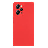 EIDERWOOD Xiaomi Poco X5 Pro (5G) Lined Flexible Plastic Case - Red