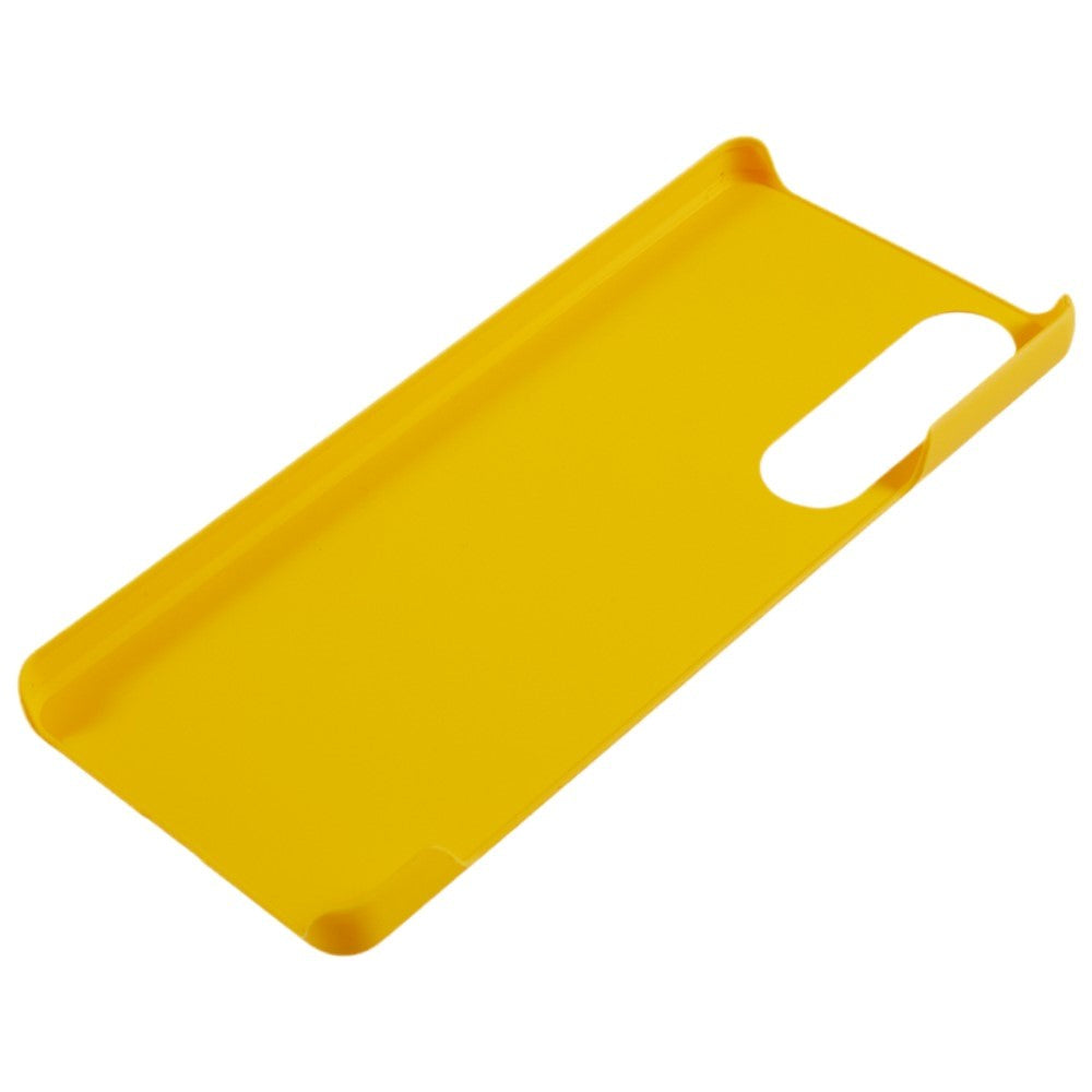 Sony Xperia 1 V Hard Plastic Case - Yellow