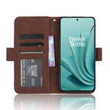 OnePlus Nord 3 (5G) Leather Flip Case w. Large Wallet - Brown