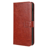 OnePlus Nord 3 (5G) Leather Flip Case with Wallet and Strap - Brown