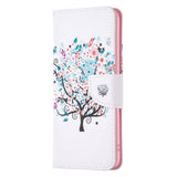 Nokia G22 Leather Case w. Wallet - Flower Tree