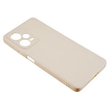 Xiaomi Redmi Note 12 Pro (5G) Flexible Plastic Case - Beige