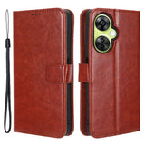 OnePlus Nord CE 3 Lite Leather Case w. Wallet & Stand Function - Brown