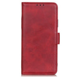 Motorola ThinkPhone Flip Cover Leather with Wallet - Red