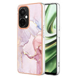 OnePlus Nord CE 3 Lite (5G) Hybrid Plastic Case - Pink Marble