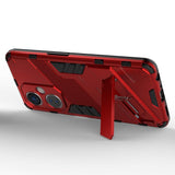 OnePlus Nord CE 3 Lite Hybrid Tough Case with Kickstand - Red