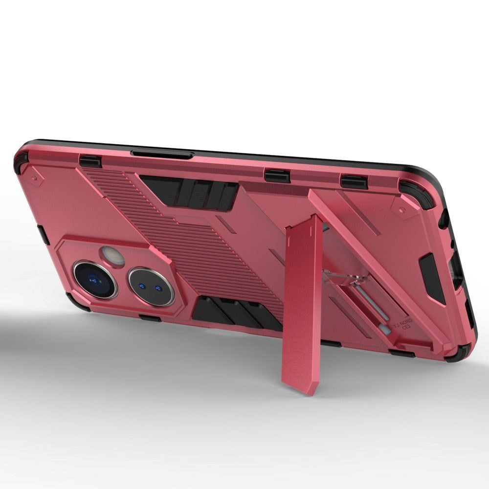 OnePlus Nord CE 3 Lite Hybrid Tough Case with Kickstand - Pink