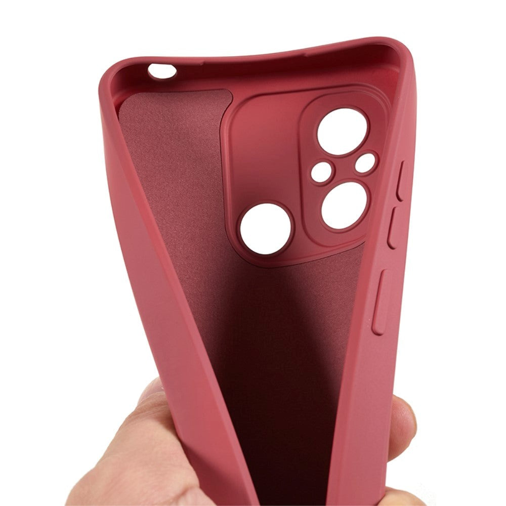 Xiaomi Redmi 12C Flexible Plastic Case - Rust Red