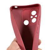 Xiaomi Redmi 12C Flexible Plastic Case - Rust Red