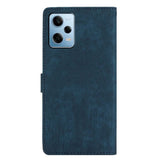 Xiaomi Redmi Note 11 Pro Leather Flip Case with Wallet and Strap - Blue