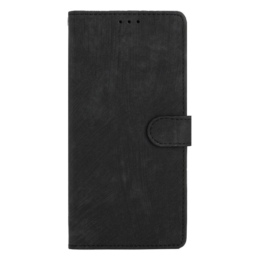 Xiaomi Redmi Note 11 Pro Leather Flip Case with Wallet and Strap - Black