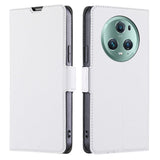 Honor Magic5 Pro Flip Case w. Card Holder & Stand Function - White