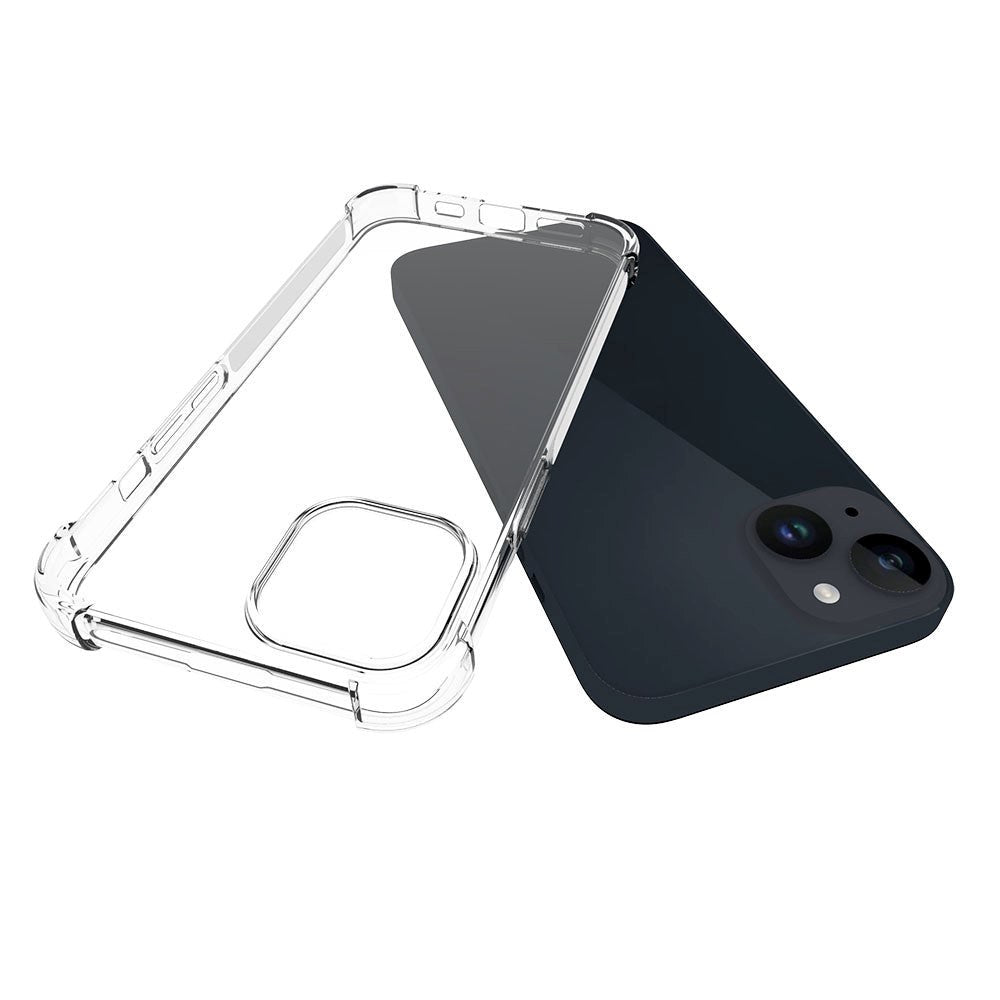 iPhone 15 EIDERWOOD Flexible Non-Slip Plastic Case - Transparent