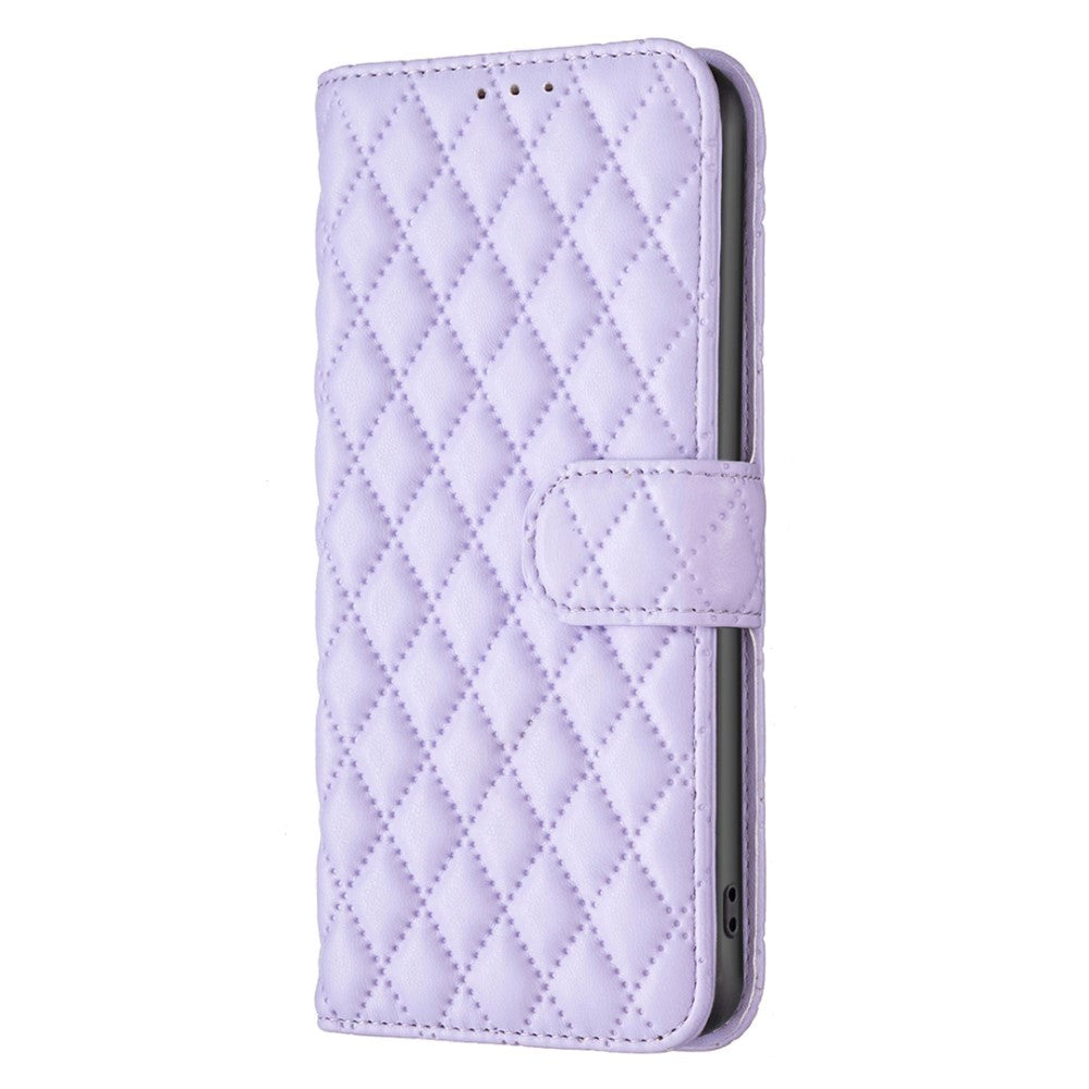 Nokia C22 Soft Leather Flip Cover w. Cardholder and Stand Function - Purple