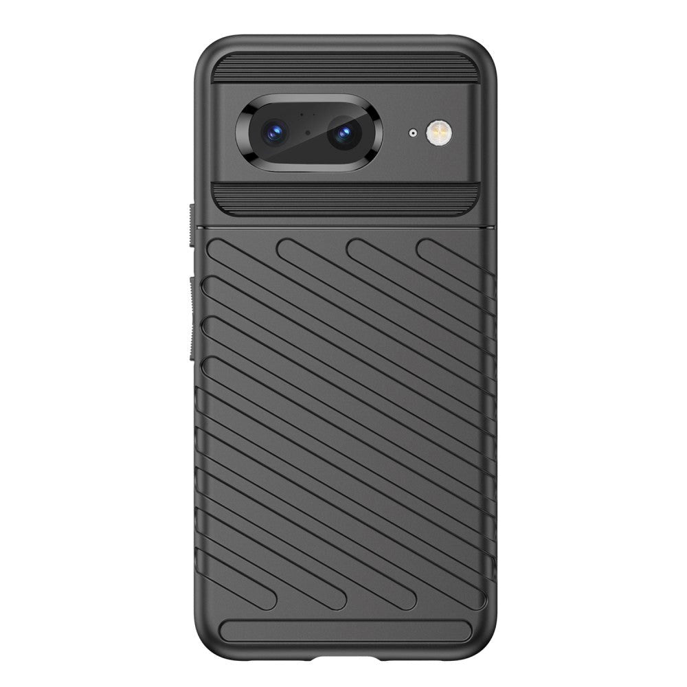 Google Pixel 8 Thunder Series Twill Plastic Case - Black