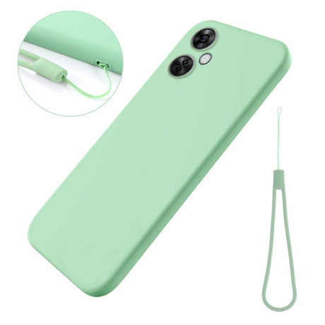 EIDERWOOD OnePlus Nord CE 3 Lite (5G) Lined Silicone Case with Strap - Green