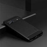 Google Pixel 8 Brushed Carbon Case - Black