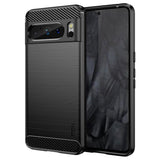 Google Pixel 8 Pro Brushed Carbon Case - Black