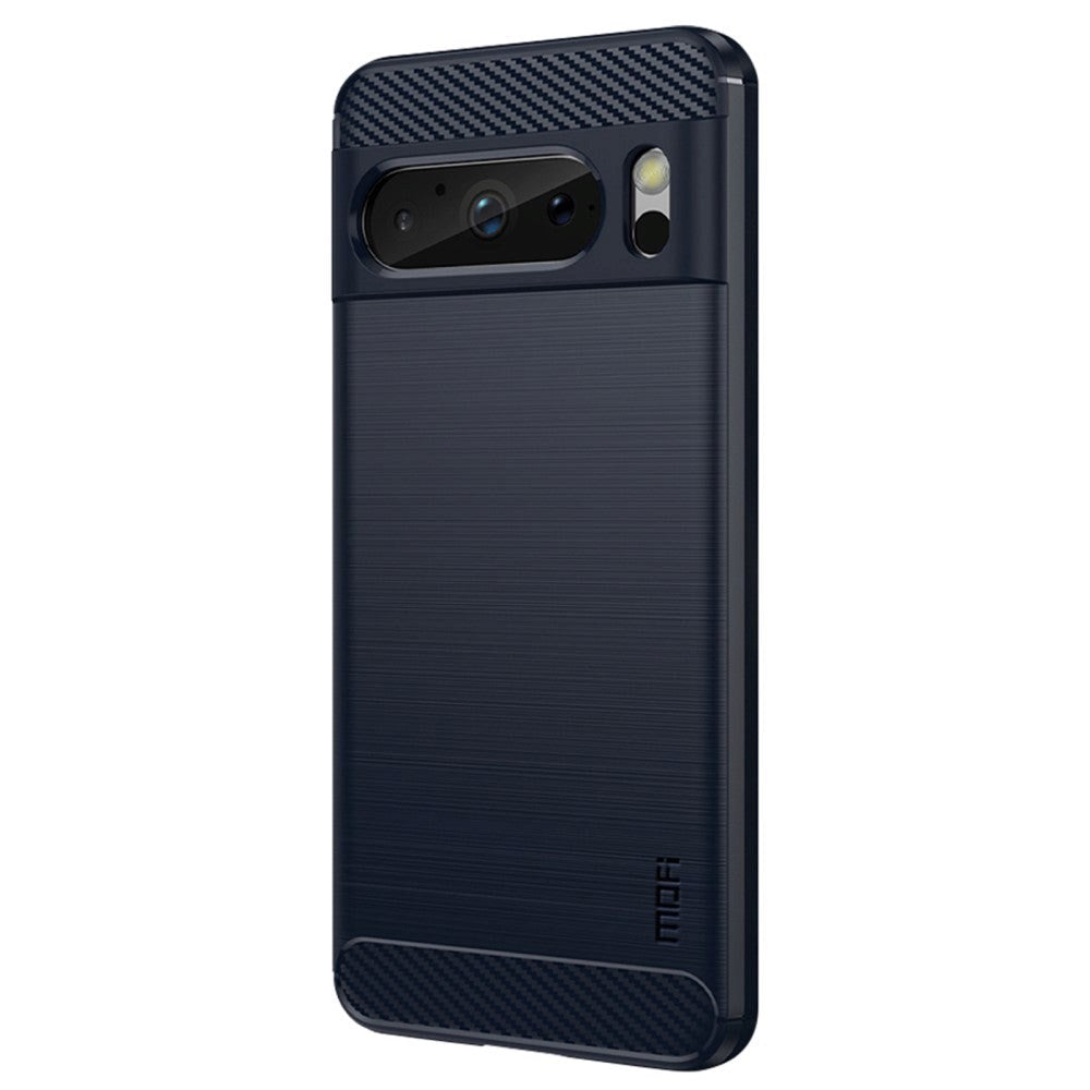 Google Pixel 8 Pro Brushed Carbon Case - Blue