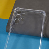 EIDERWOOD Samsung Galaxy A13 (4G) Plastic Case with Shock Absorbing Corners - Transparent