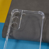 EIDERWOOD Samsung Galaxy S22+ (Plus) Plastic Case with Shock Absorbing Corners - Transparent