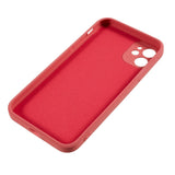 EIDERWOOD iPhone 11 Lined Flexible Plastic Case - Dark Red