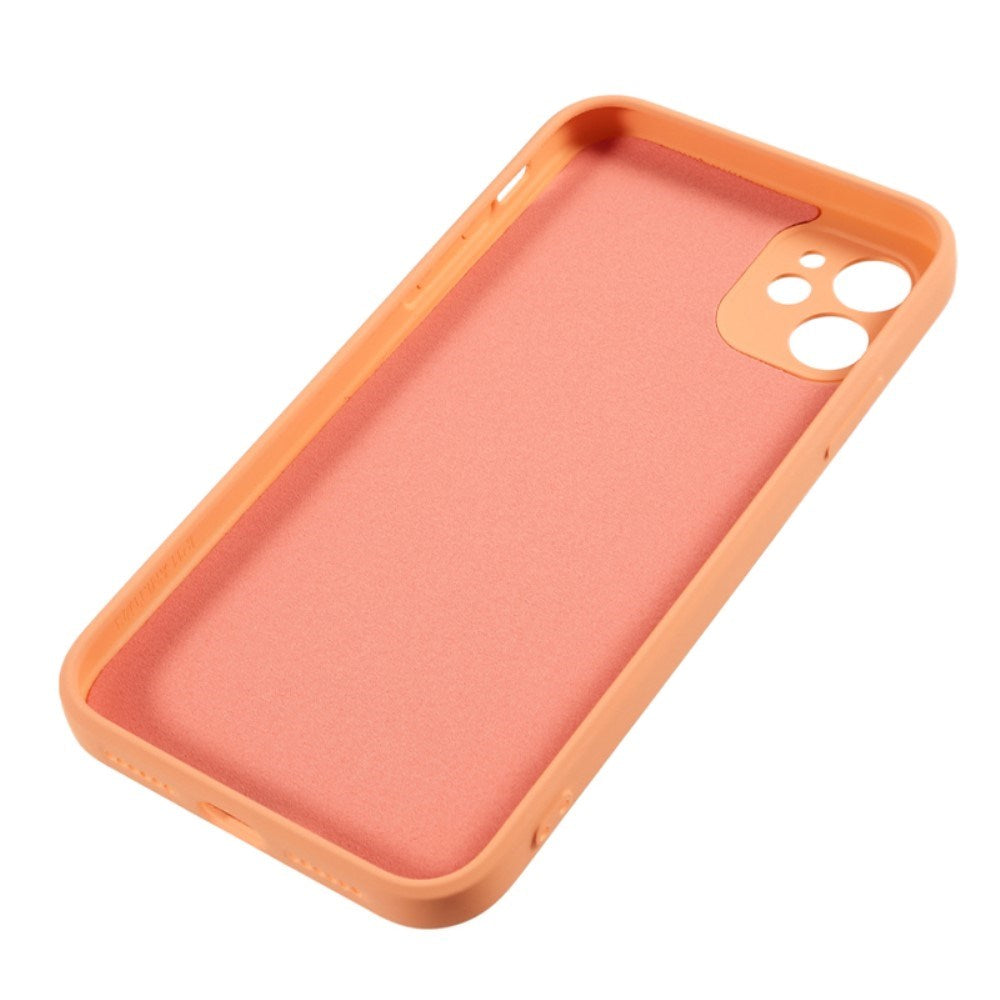 EIDERWOOD iPhone 11 Lined Flexible Plastic Case - Orange