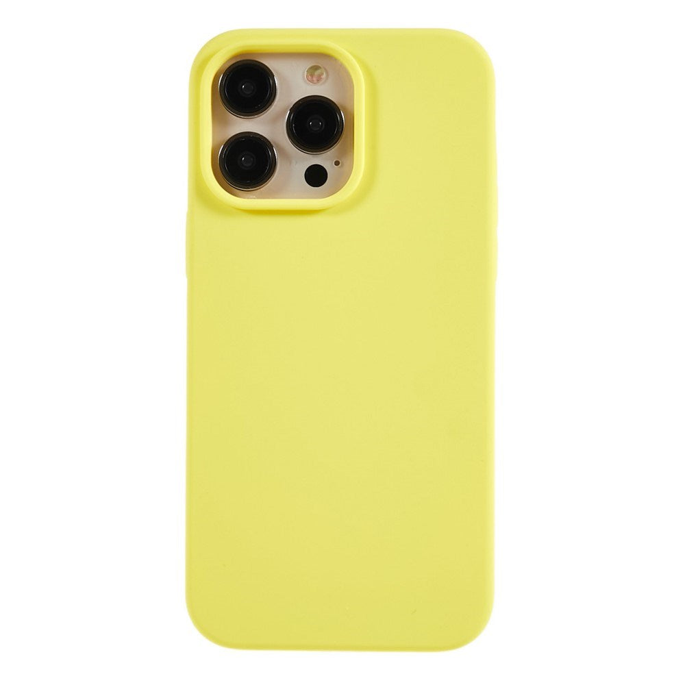 EIDERWOOD iPhone 14 Pro Lined Silicone Case - Yellow