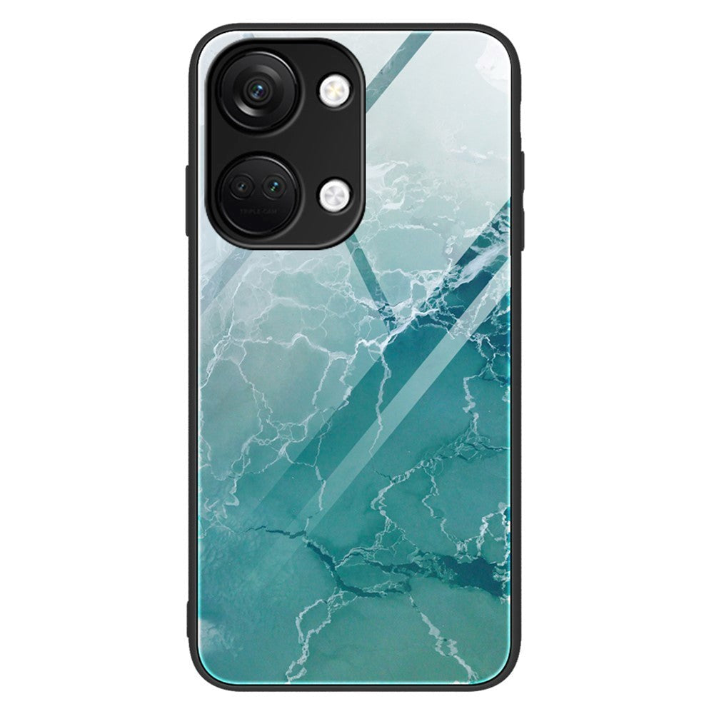 OnePlus Nord 3 (5G) Case with Tempered Glass - Turquoise Marble