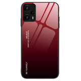 Xiaomi Poco F5 Glass Back Case - Red / Black