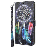 Honor Magic5 Lite Light Spot Leather Case - Colorful Dream Catcher