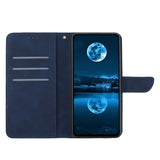 Honor Magic5 Lite Leather Case with Wallet and Strap - Dark Blue