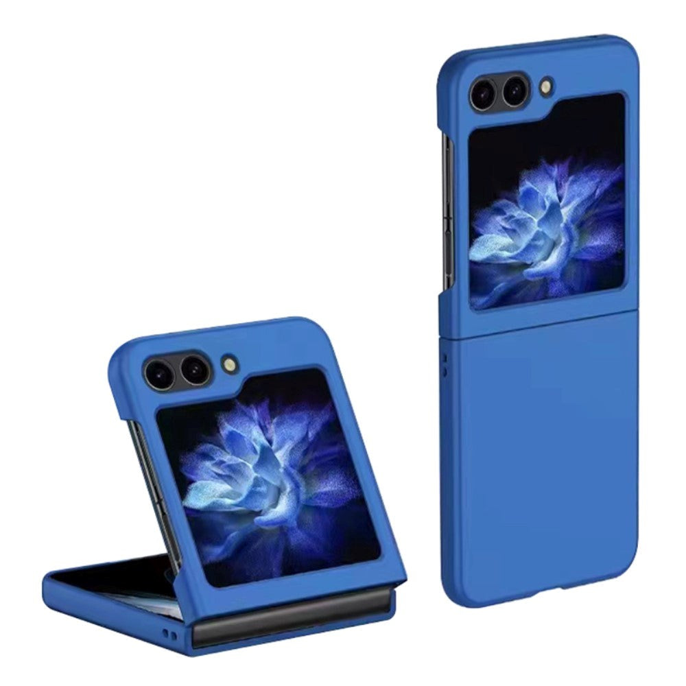 Samsung Galaxy Z Flip5 (5G) Rubberized Hard Plastic Case - Blue